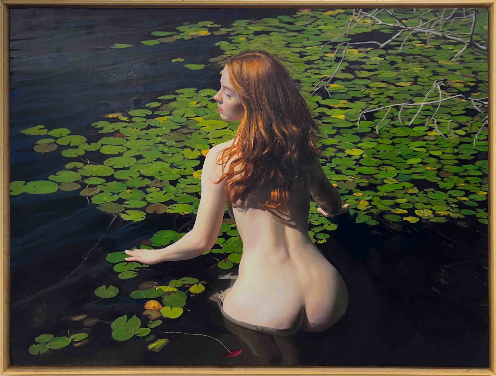 Yigal Ozeri, Untitled; Erna, 2022