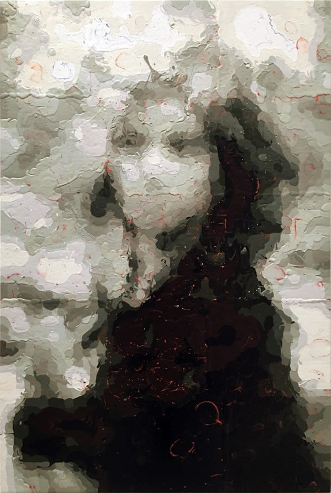Li Daiyun, A Girl with Willow Crown, 2017