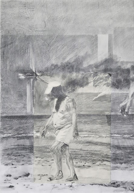 Austin Stiegemeier, Study for Twin Tower Wind Power, 2020