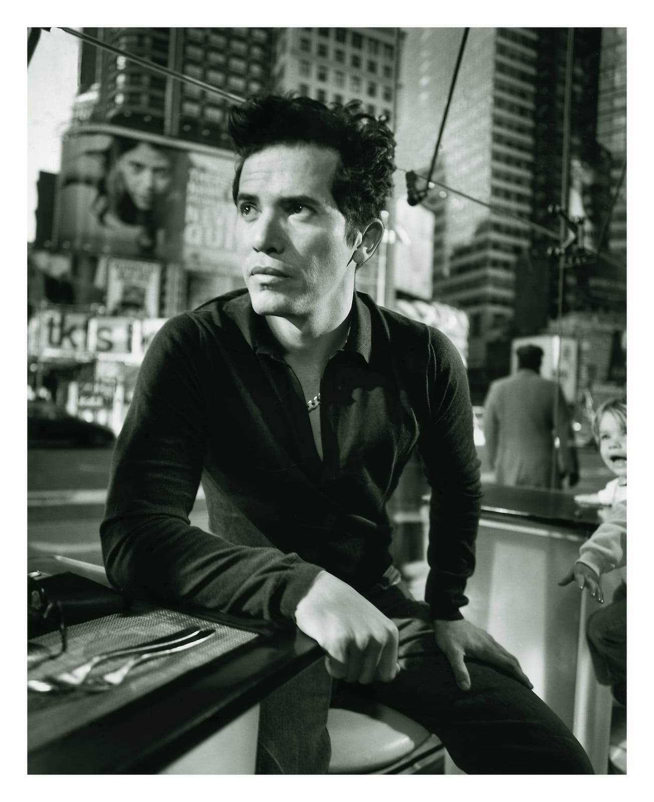 Rafael Fuchs, John Leguizamo (Times Square), 2003