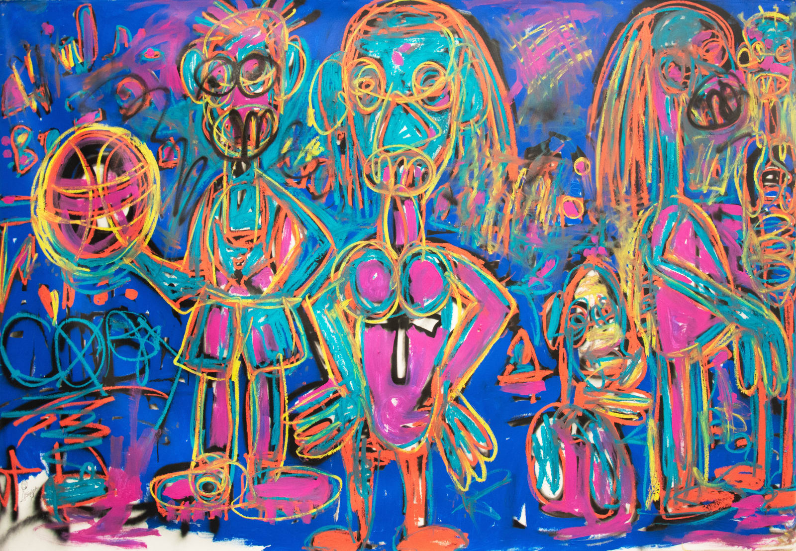 Aboudia, Kobe lives, 2024