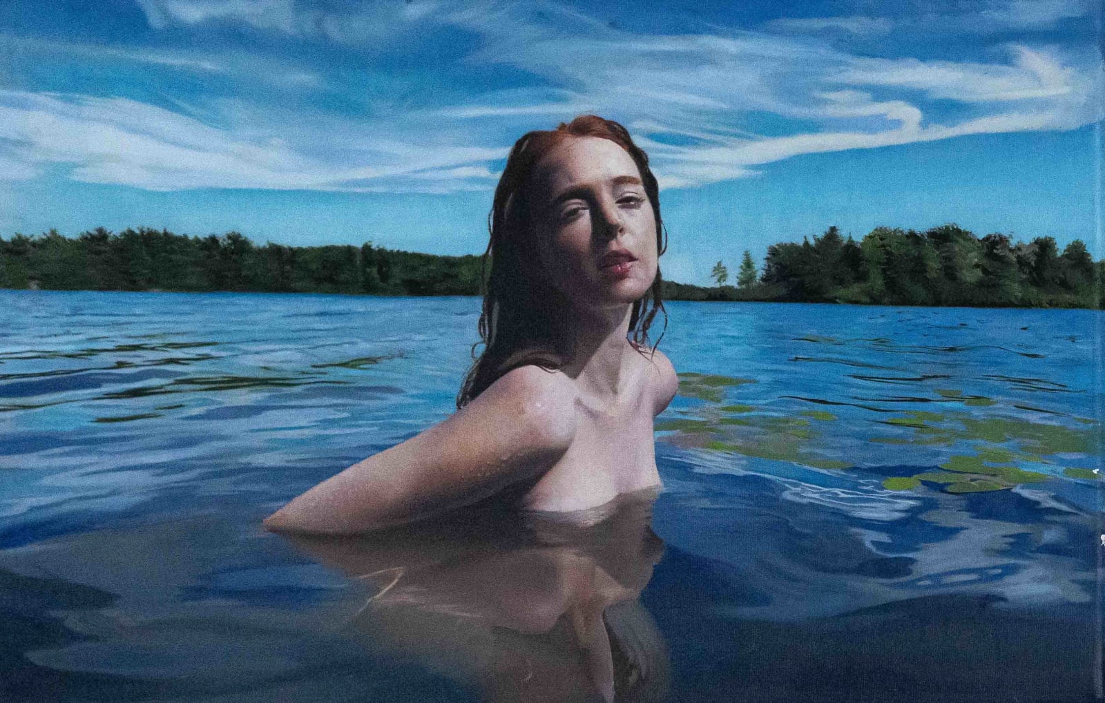 Yigal Ozeri, Untitled; Erna, 2022