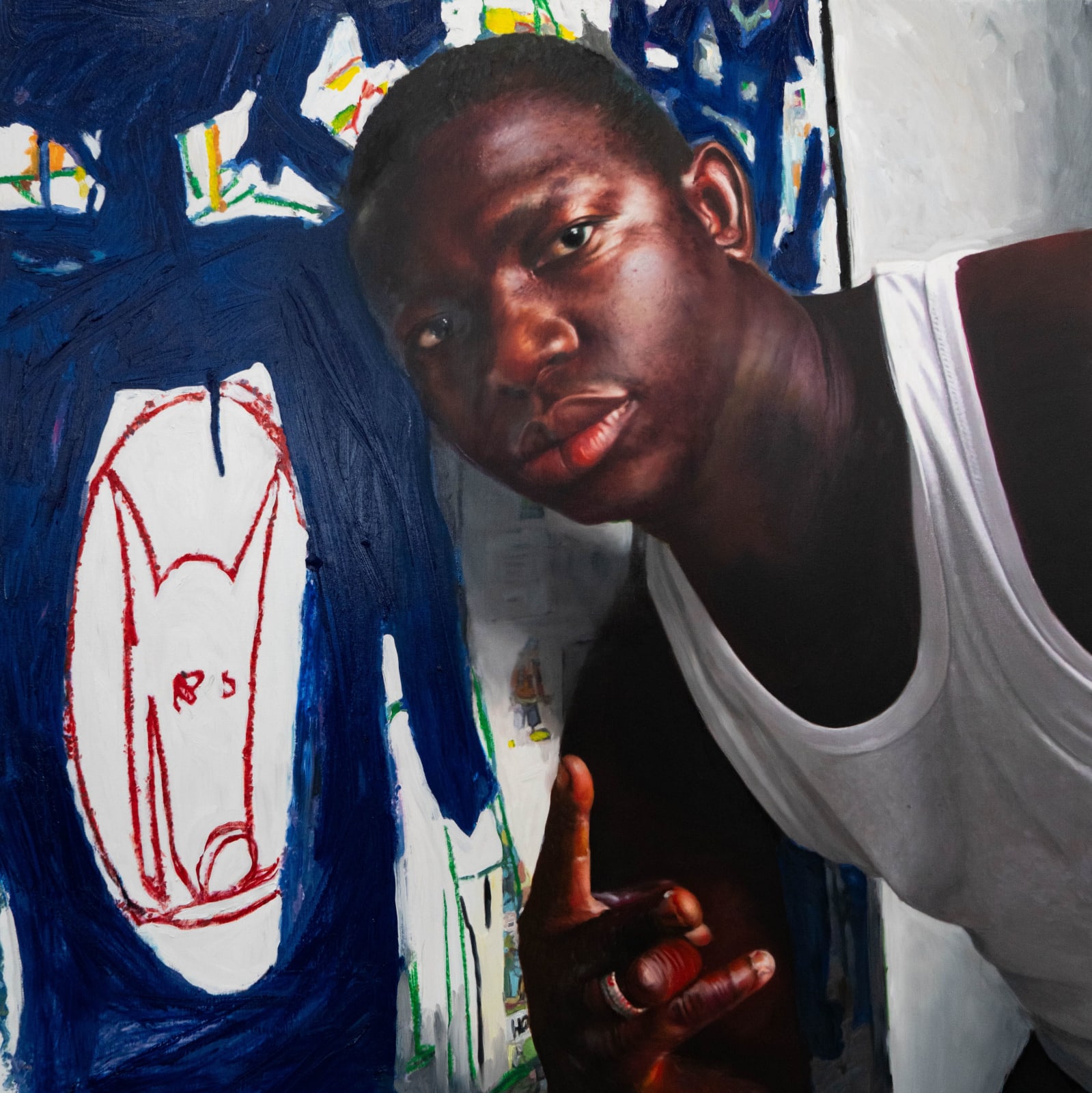 Yigal Ozeri, Aboudia, 2025