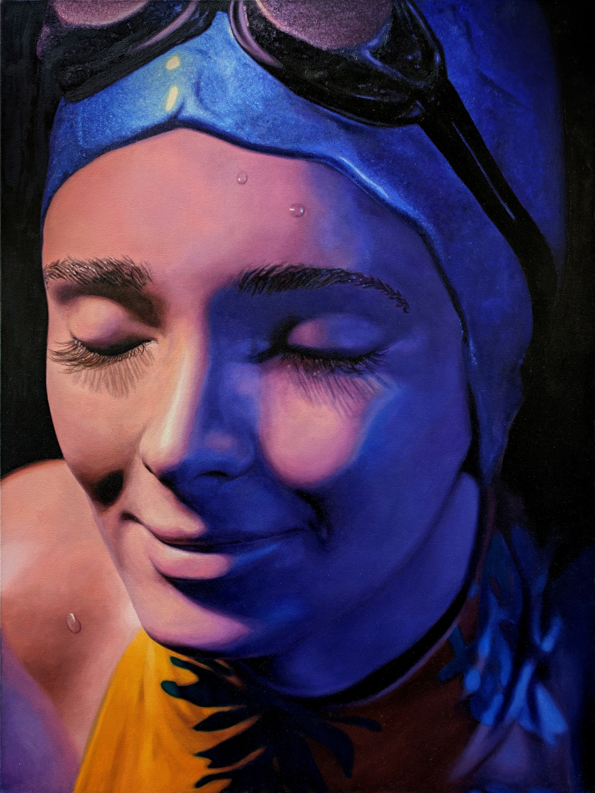 Carole Feuerman, Next Summer Portrait, 2025