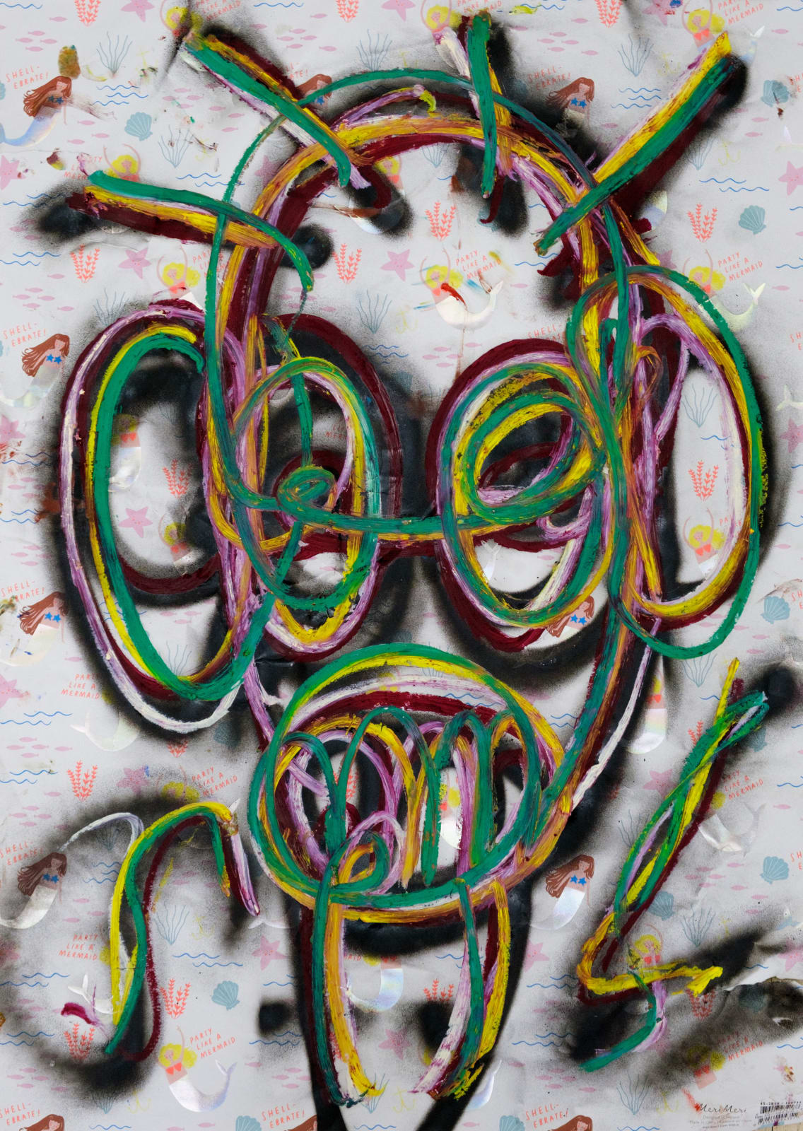 Aboudia, Enfant d'anniversaire, 2022