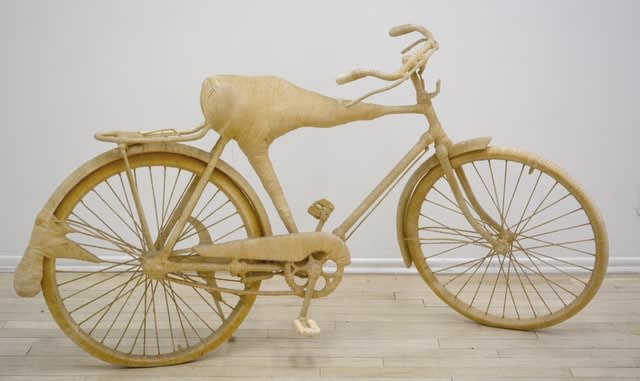 Lin Tianmiao 林天苗, Bicycle from “Bound/ Unbound” Series, 1996