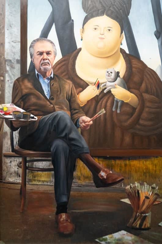 Yigal Ozeri, Fernando Botero, 2025