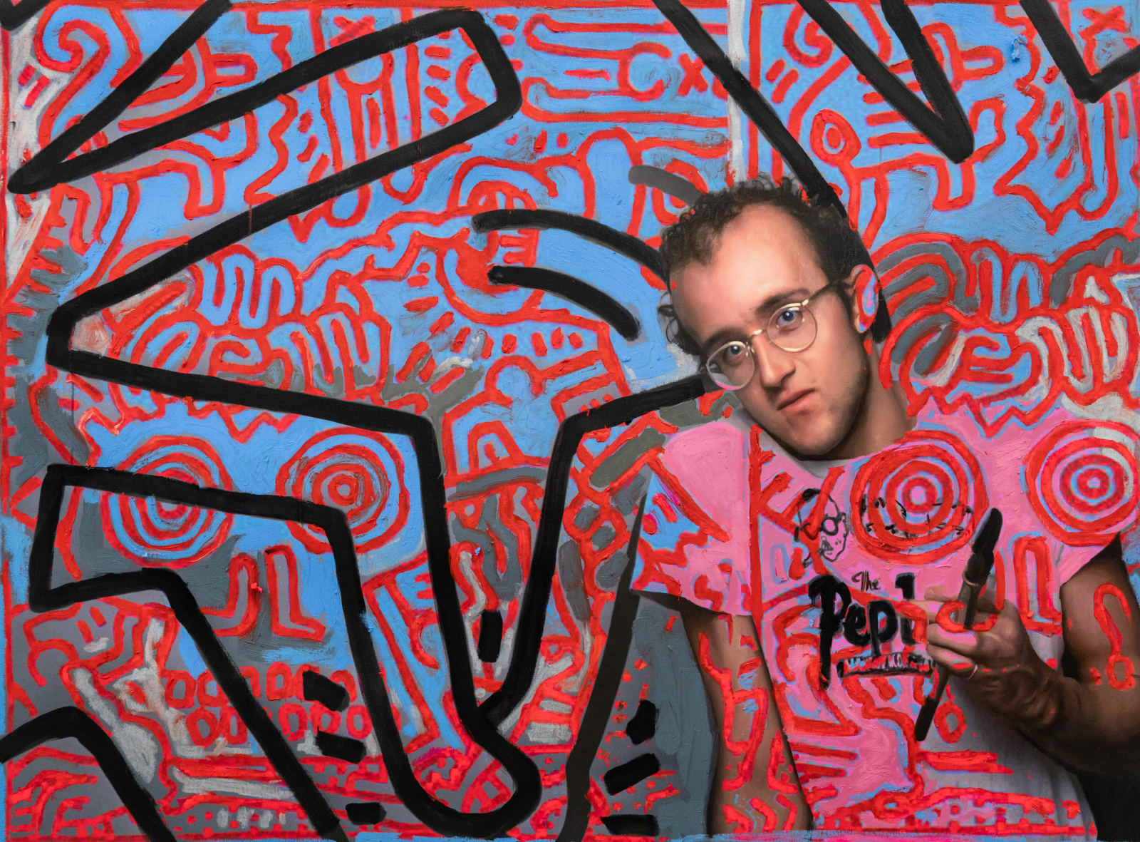 Yigal Ozeri, Keith Haring, 2025