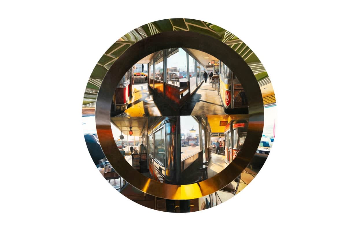 Yigal Ozeri, Quad Diner, 2023