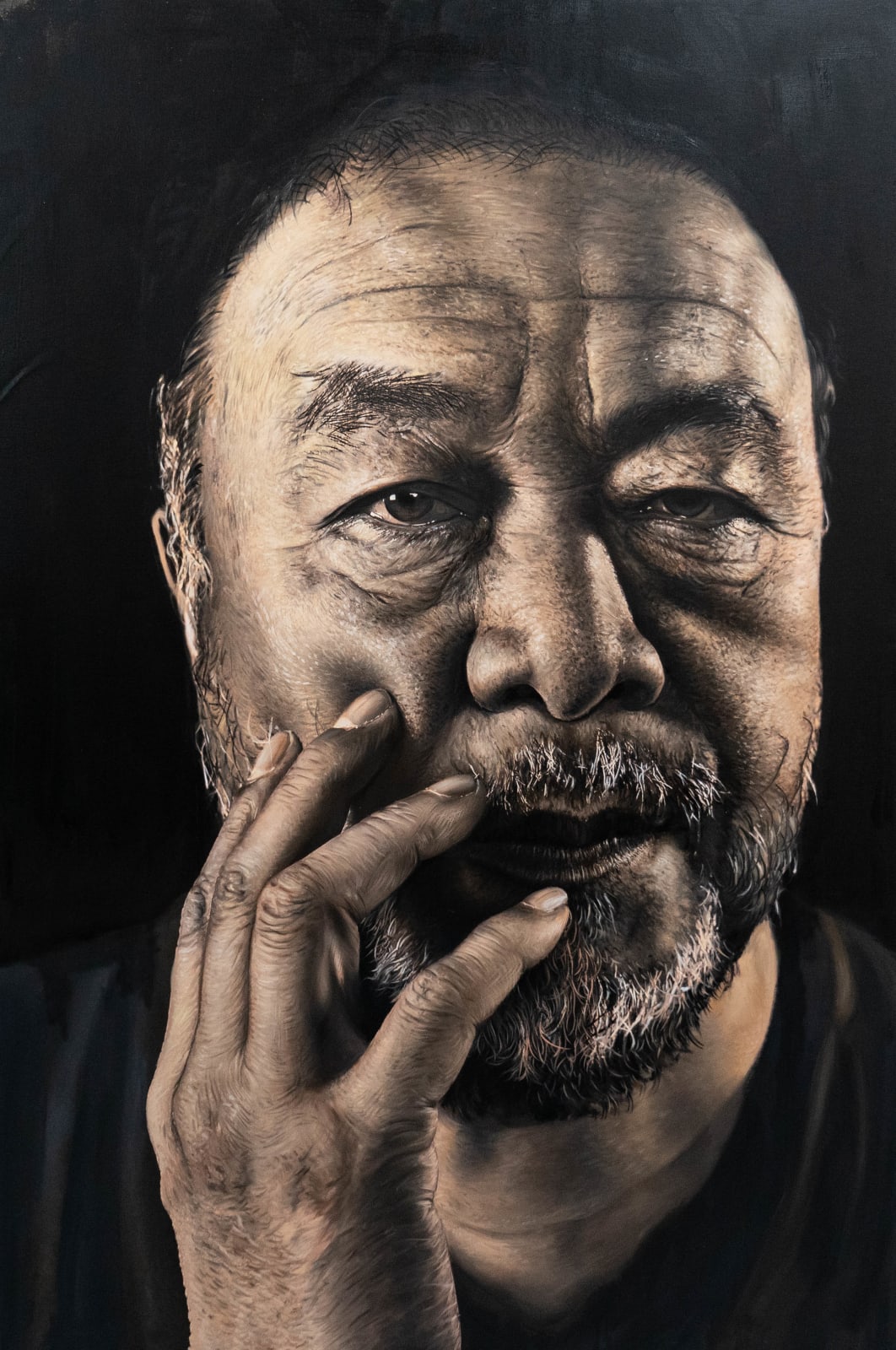 Yigal Ozeri, Ai Weiwei, 2025