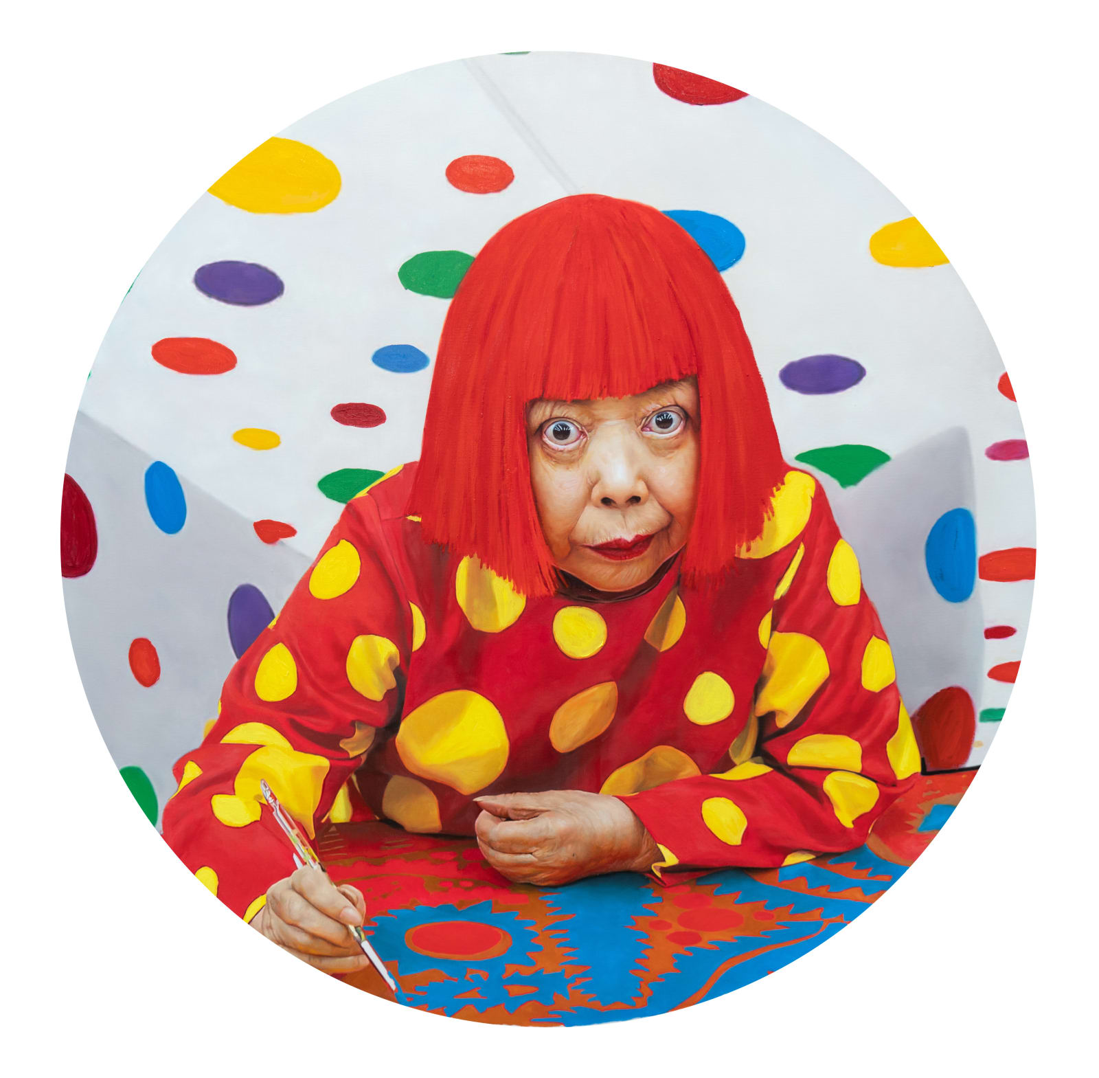 Yigal Ozeri, Yayoi Kusama, 2023