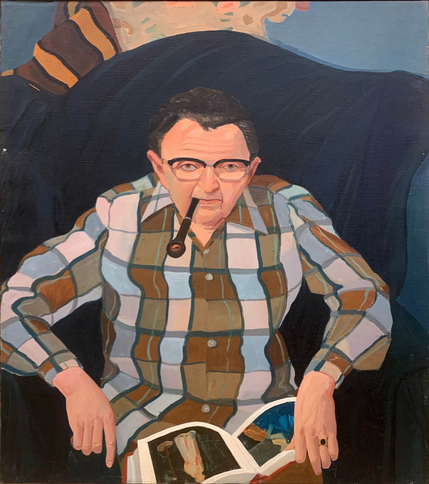 Frank Hyder, Artist's Father, 1971