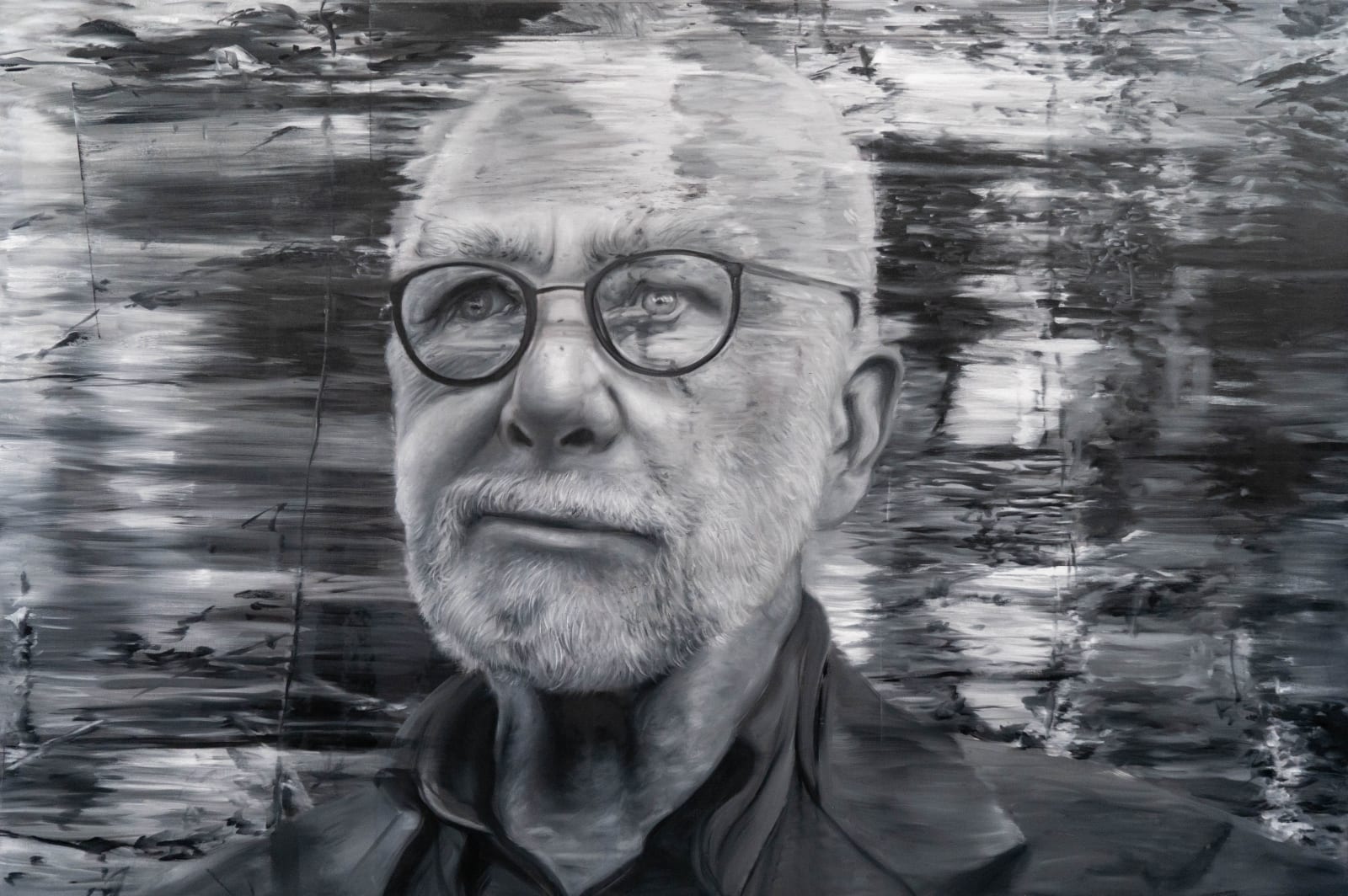 Yigal Ozeri, Gerhard Richter, 2025