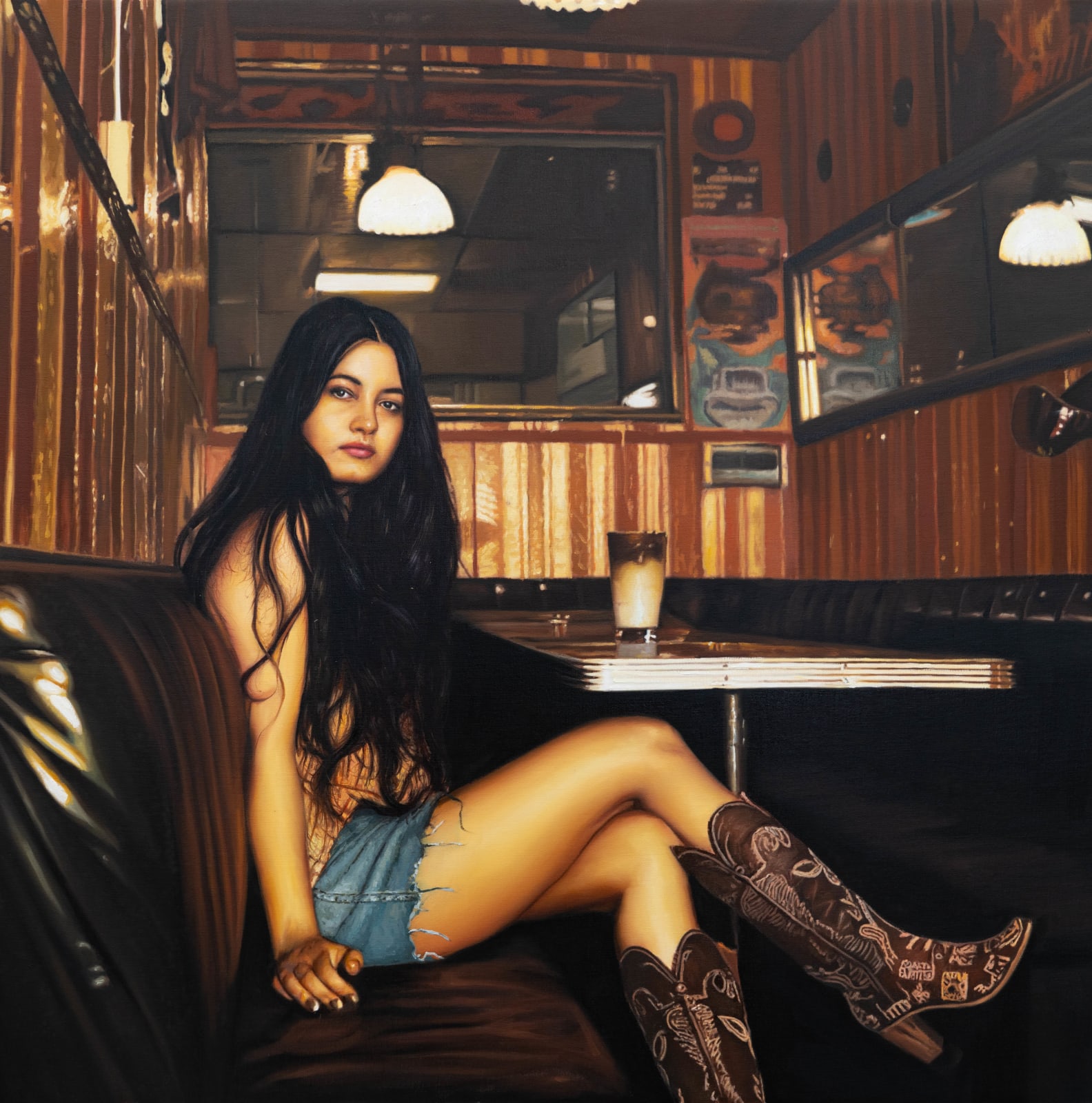 Yigal Ozeri, Western Charm, 2024