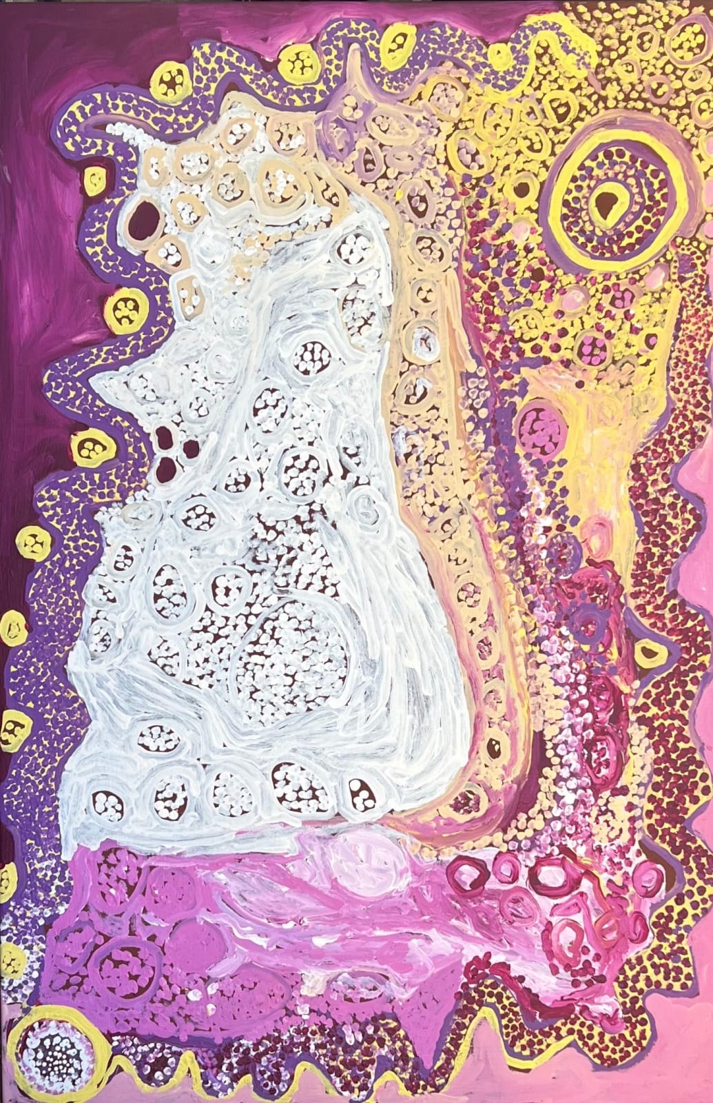 Tiger Palpatja, Wanampi Tjukurpa - Mythical Rainbow, 2009