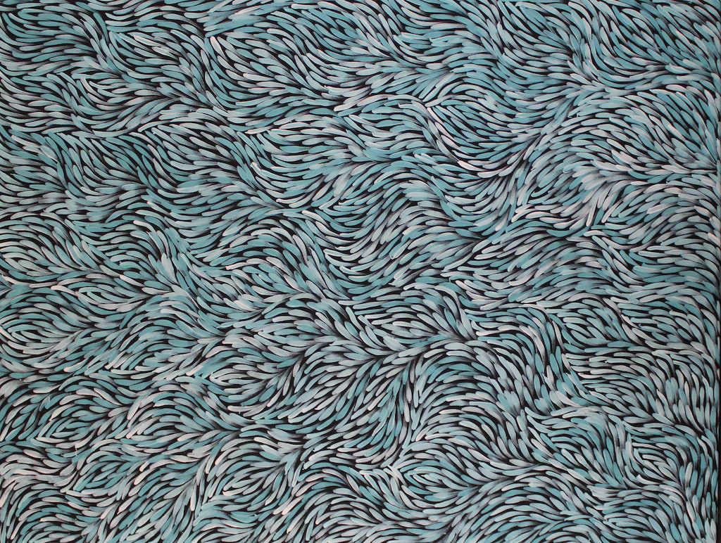 Janet Golder Kngwarreye, Bush Medicine Leaves, 2022
