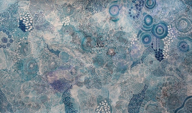 Janet Golder Kngwarreye, My Country, 2023