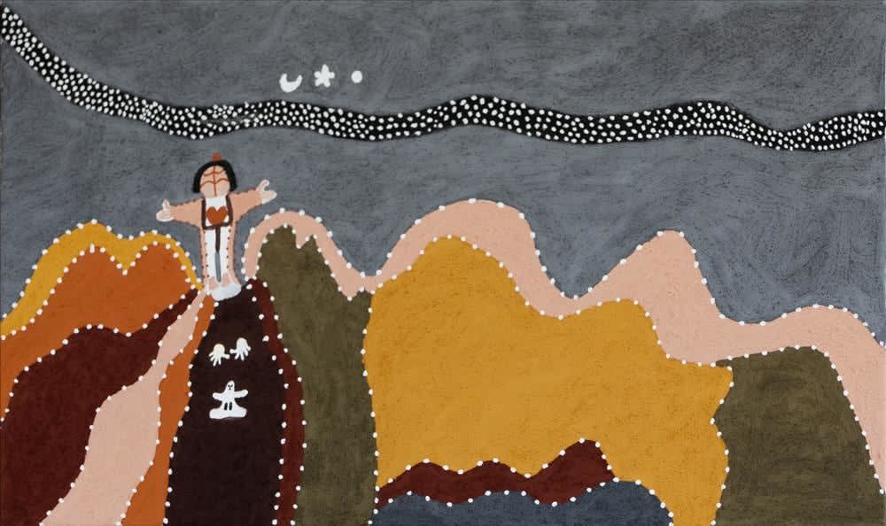 Shirley Purdie (Birrmarriya), Holy Spirit in the Land, 2024