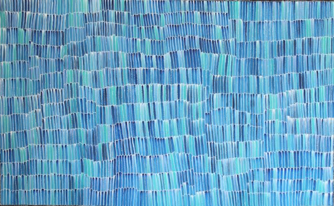 Jeannie Mills Pwerle, Yam Dreaming, 2020