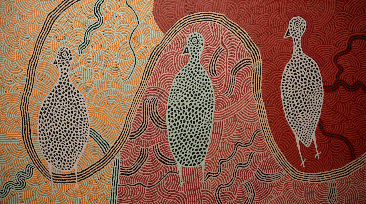 Carlene Thompson, Kalaya Ngura - Emu Country, 2023