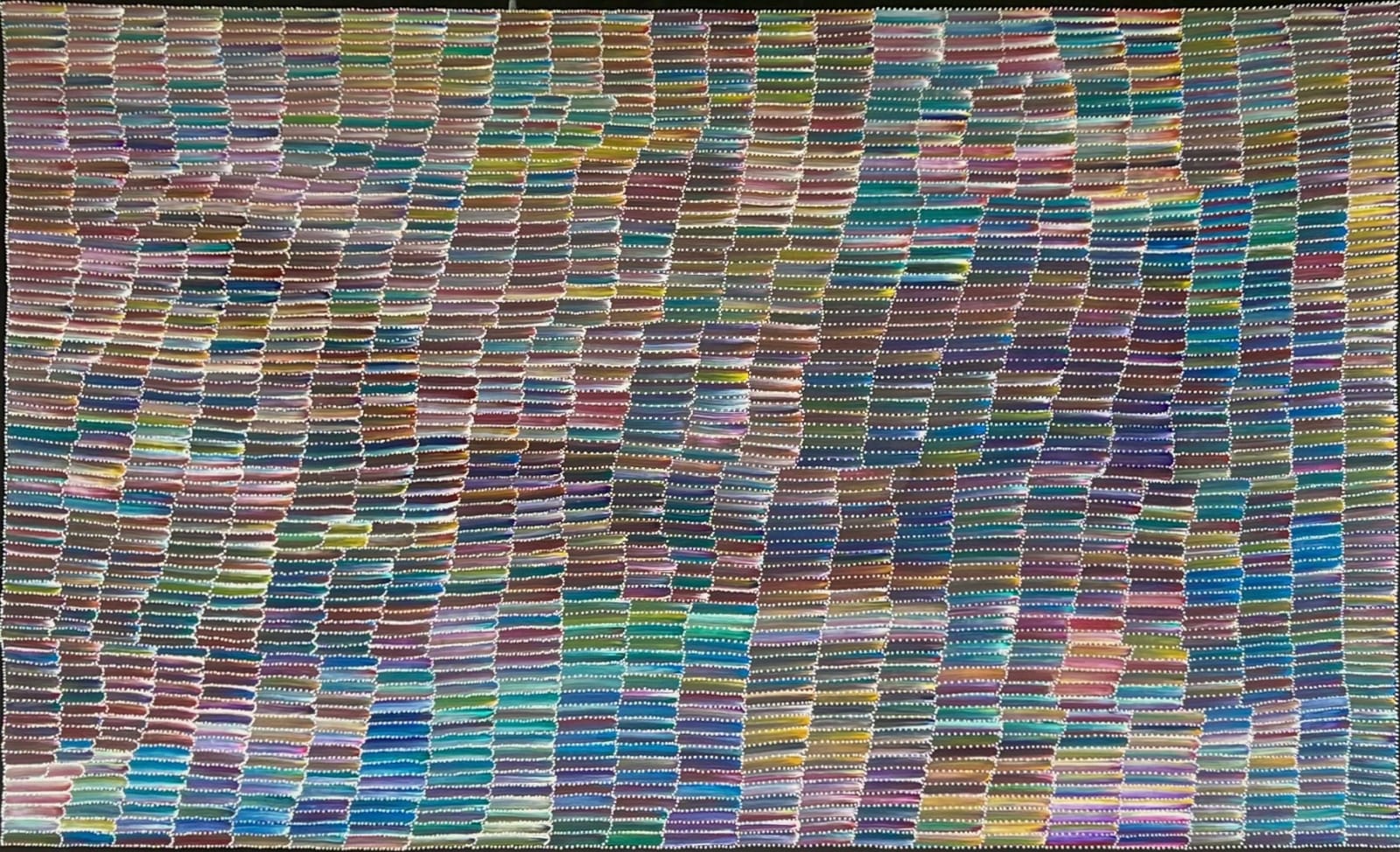 Jeannie Mills Pwerle, Yam Dreaming, 2023