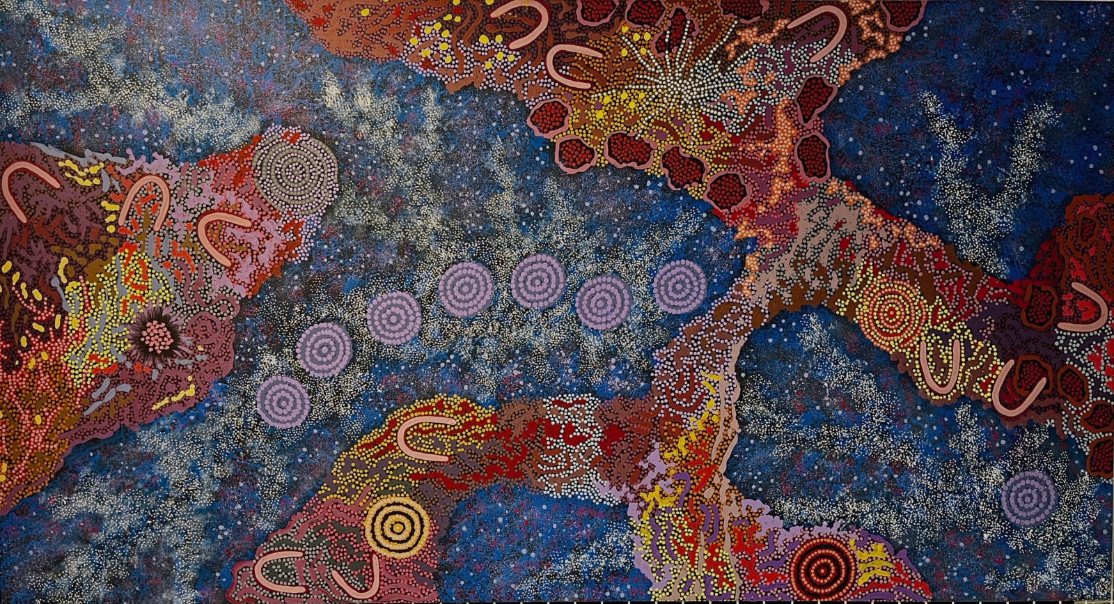 Gabriella Possum Nungurrayi, Grandmother's Country , 2022