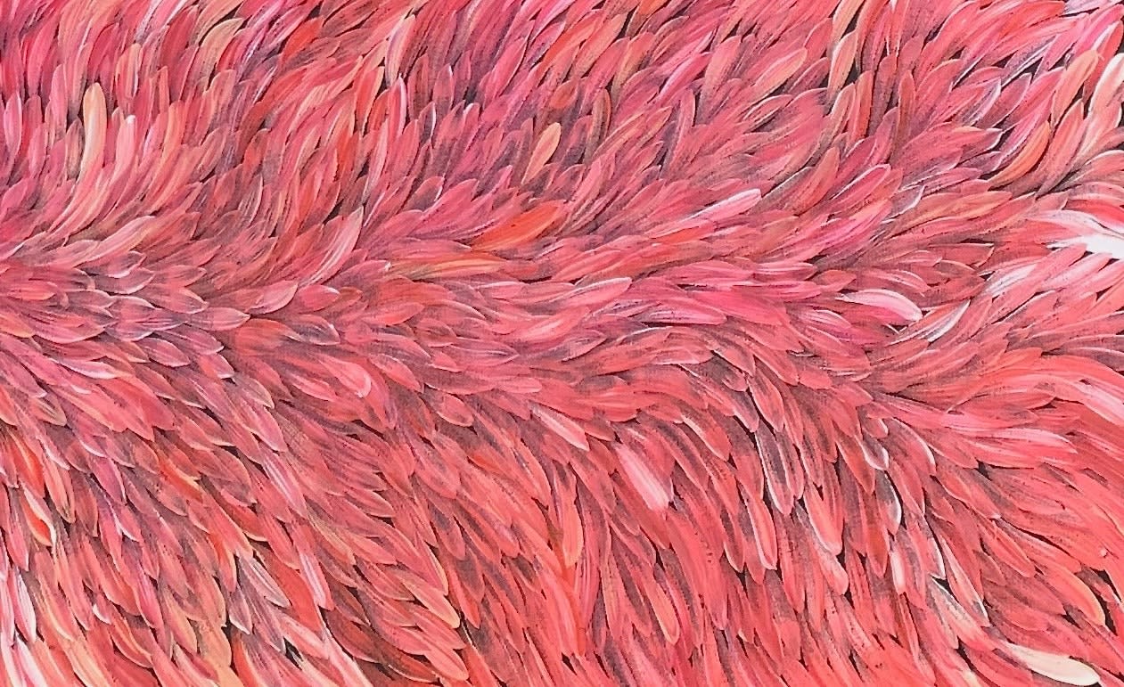 Esther Haywood Petyarre, Leaves, 2021