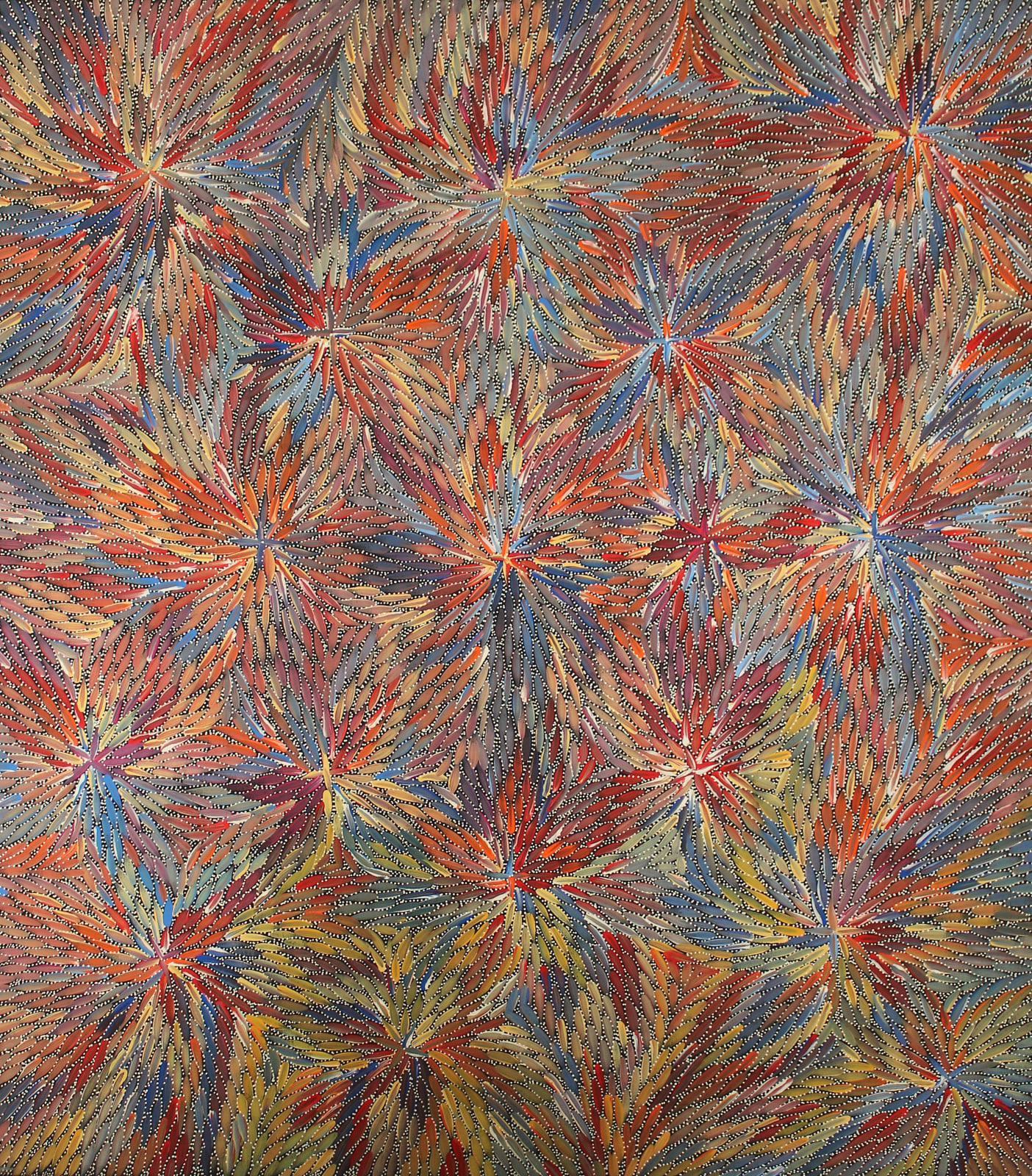 Bernadine Kemarre, Bush Medicine Leaves, 2020