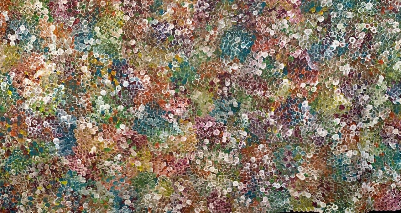 Belinda Golder Kngwarreye, Bush Plum, 2022