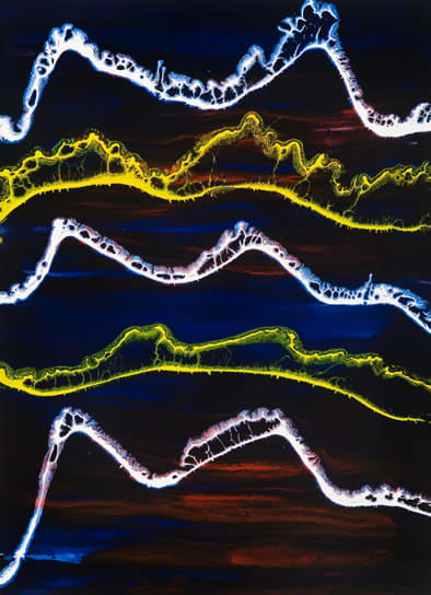 Samantha Hobson, Wave Bust Calm Night , 2011