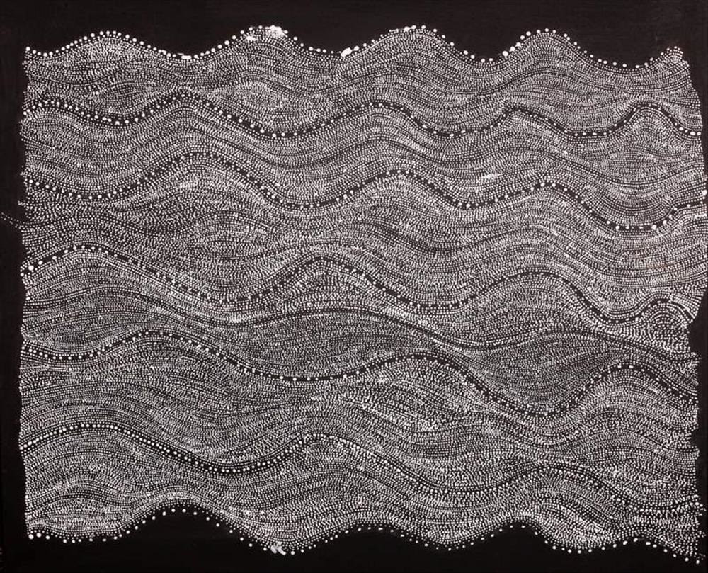 Natasha Nakamarra Oldfield, Warna Jukurrpa (Snake Dreaming), 2022