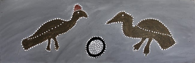 Mabel Juli Wiringgoon, Goorrarnda - Warriny Two Brolgas, 2021