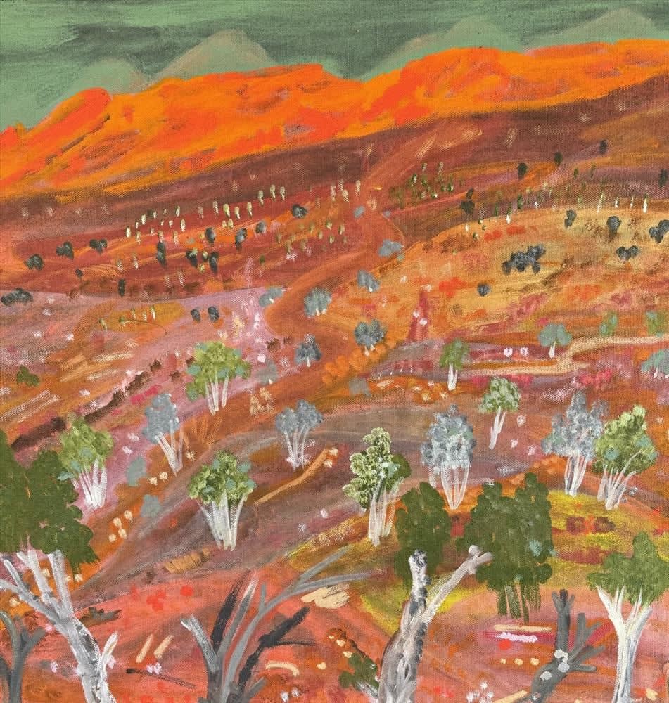 Elizabeth Ngwarraye Bonney, My Grandmother's Country- Elizabeth Ngwarraye Bonney, 2024