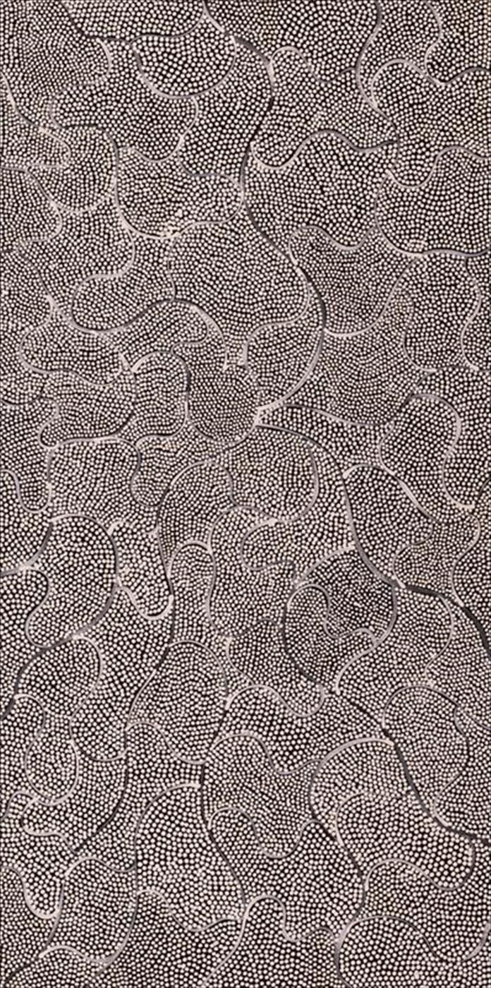 Mary Napangardi Butcher, Pikilyi Jukurrpa (Vaughan Springs Dreaming) , 2020
