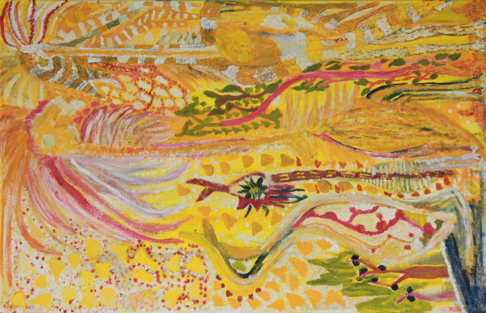 Janet Dreamer, Bird (looking for food), 2018