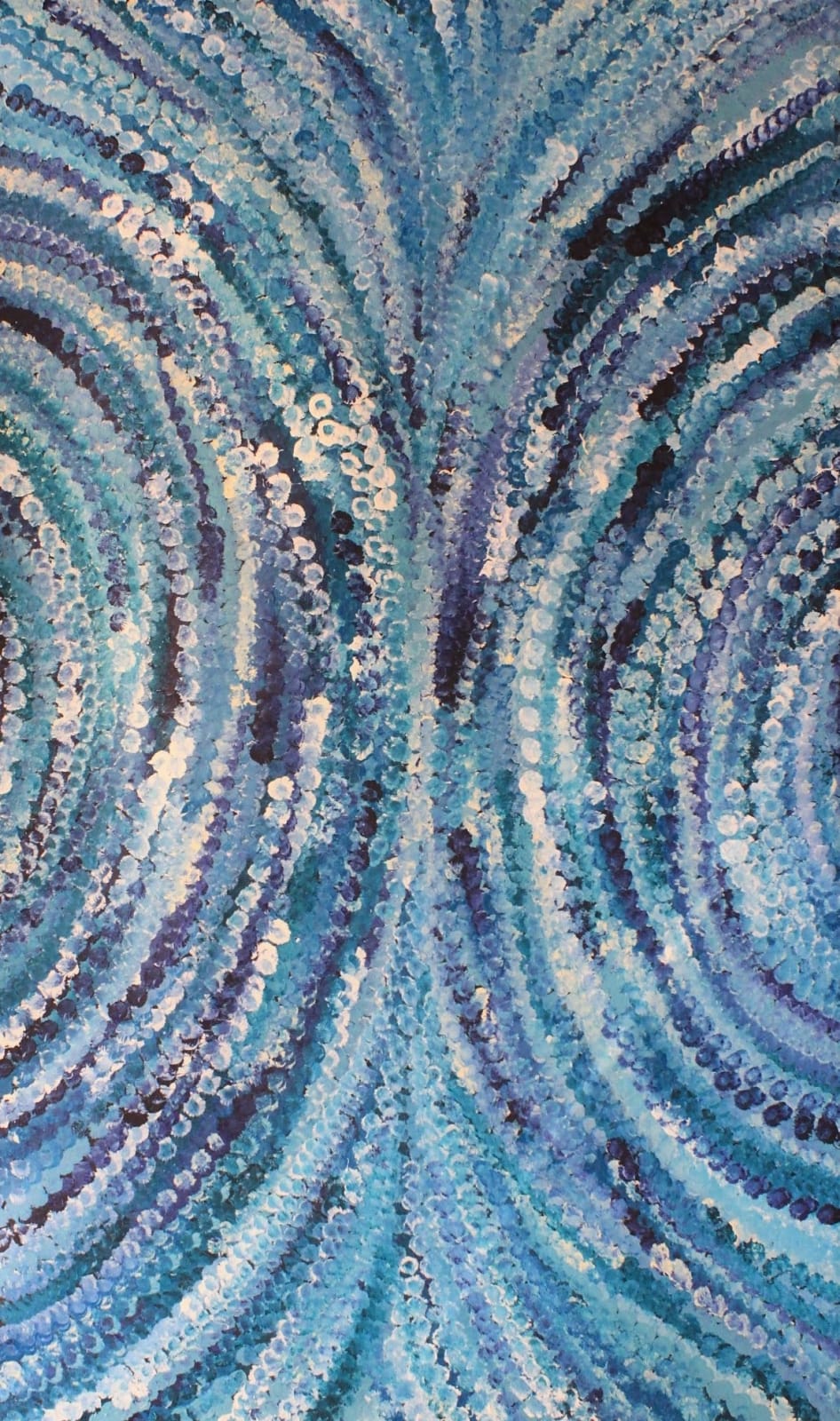 Belinda Golder Kngwarreye, Bush Yam Flowers, 2022