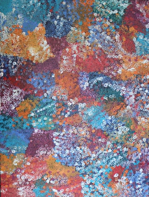 Belinda Golder Kngwarreye, Bush Plum, 2020