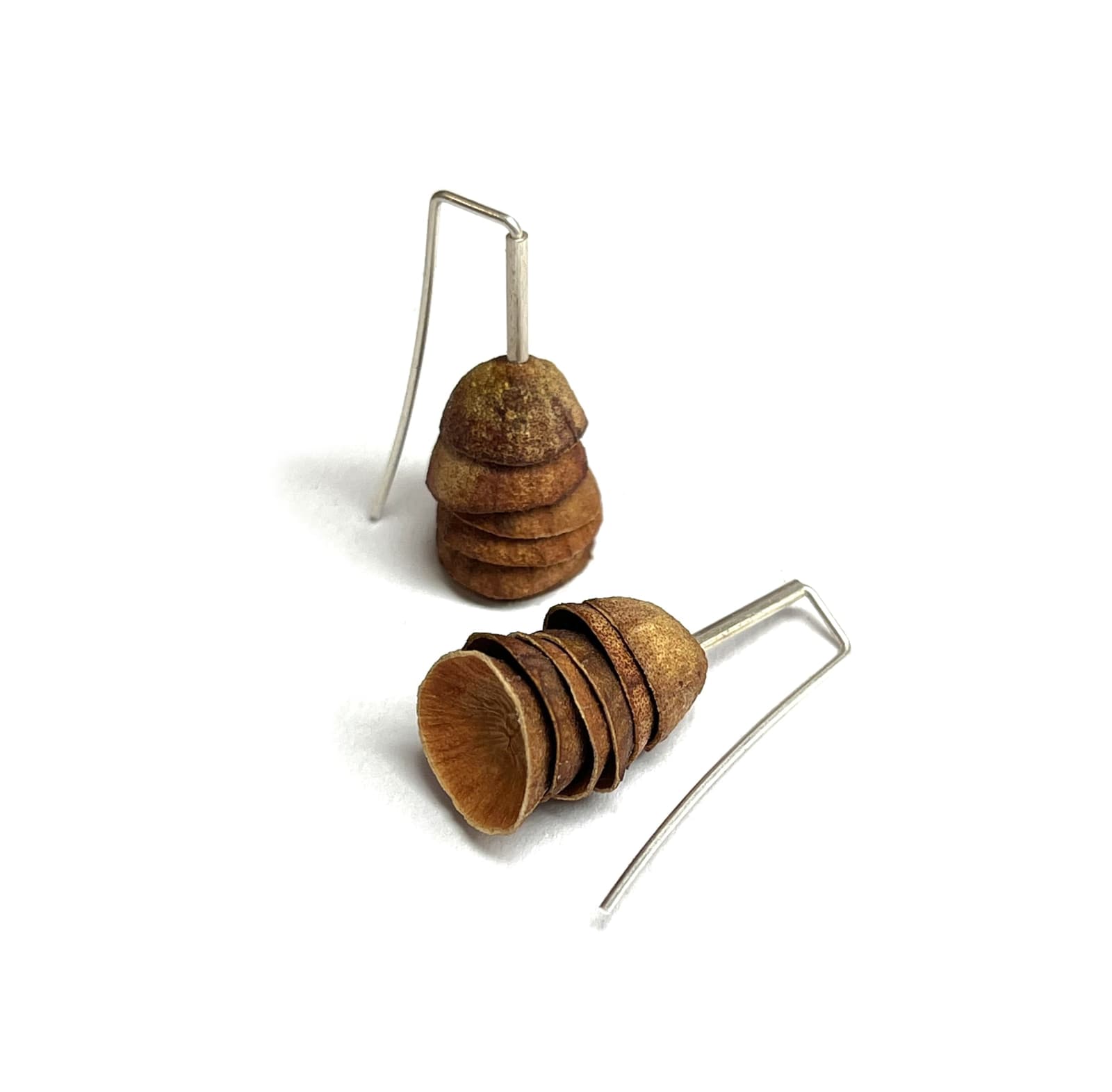 Melinda Young, Ranges Series - Blossom Cup Earrings (APY Lands, SA), 2015/2024