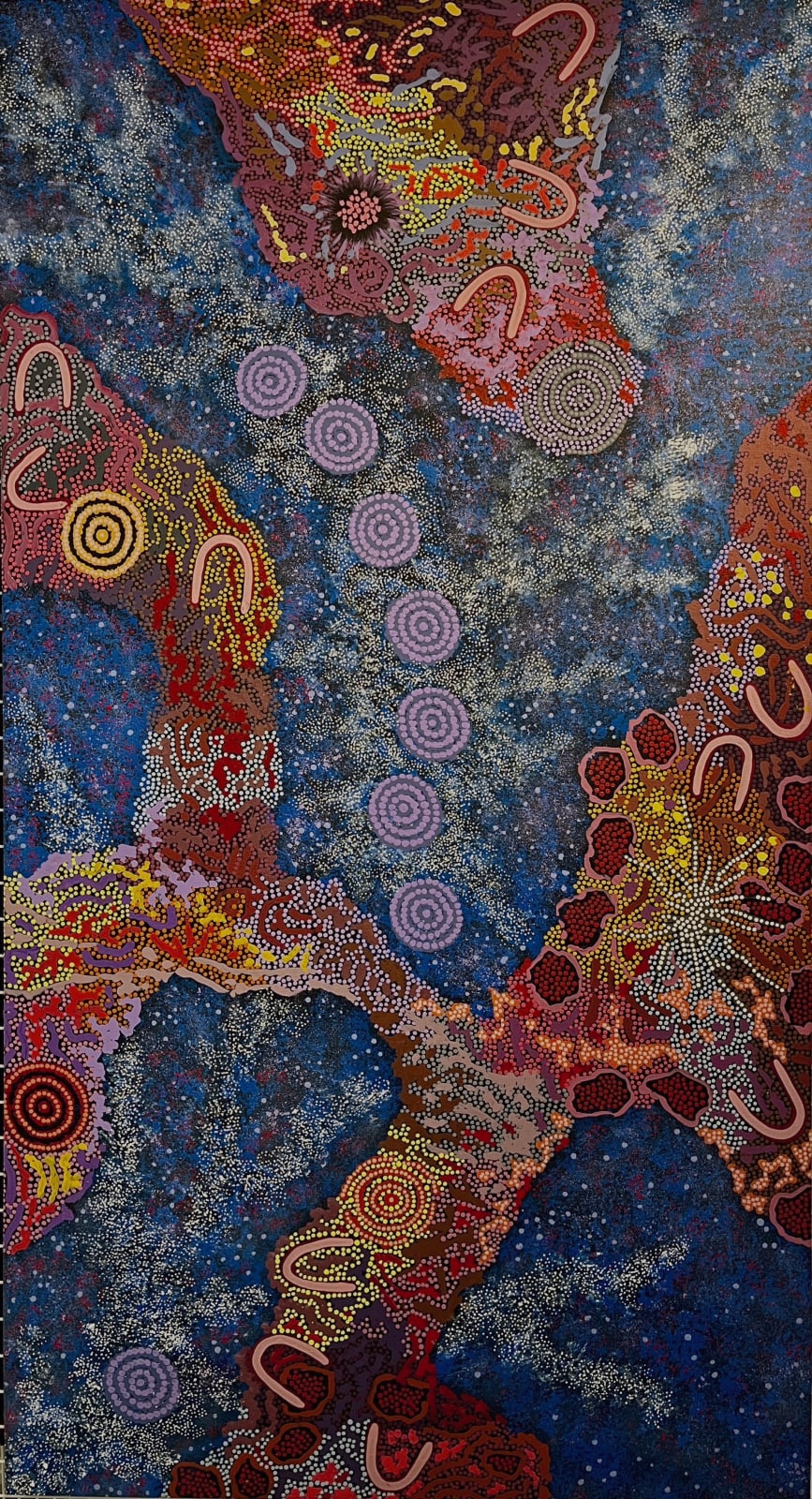 Gabriella Possum Nungurrayi, Grandmother's Country , 2022