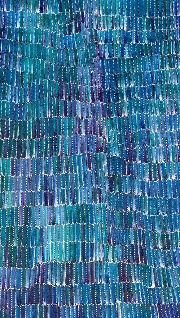 Jeannie Mills Pwerle, Yam Dreaming, 2022