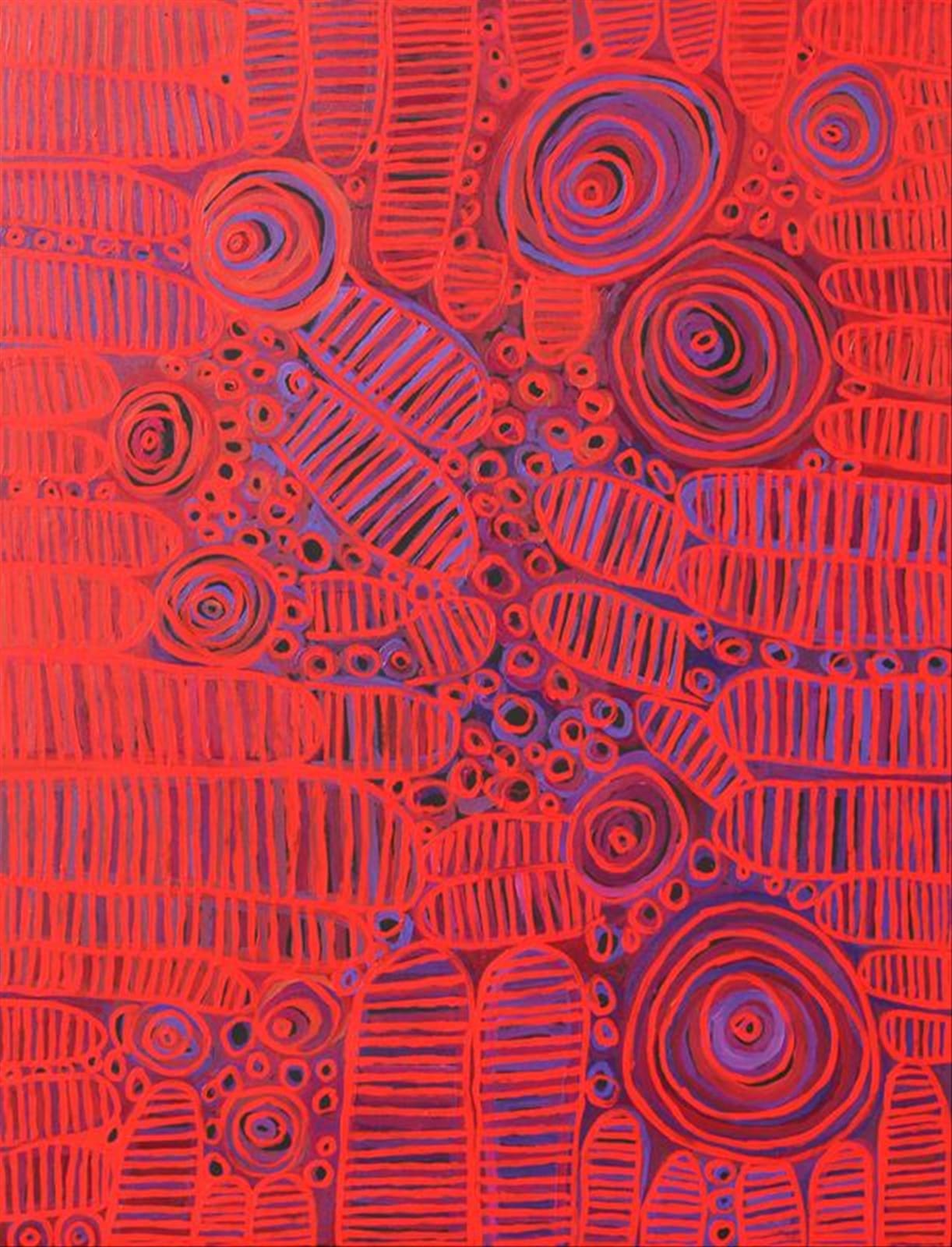 Mary Brumby, Ipi Tjuta (Many Breasts), 2021