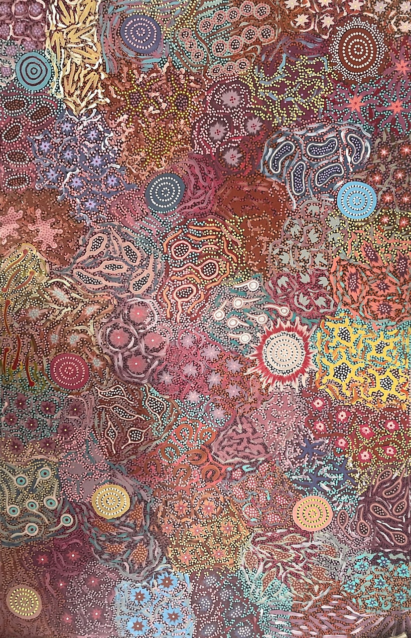 Michelle Possum Nungurrayi, Grandmother's Country and Women's Country, 2021