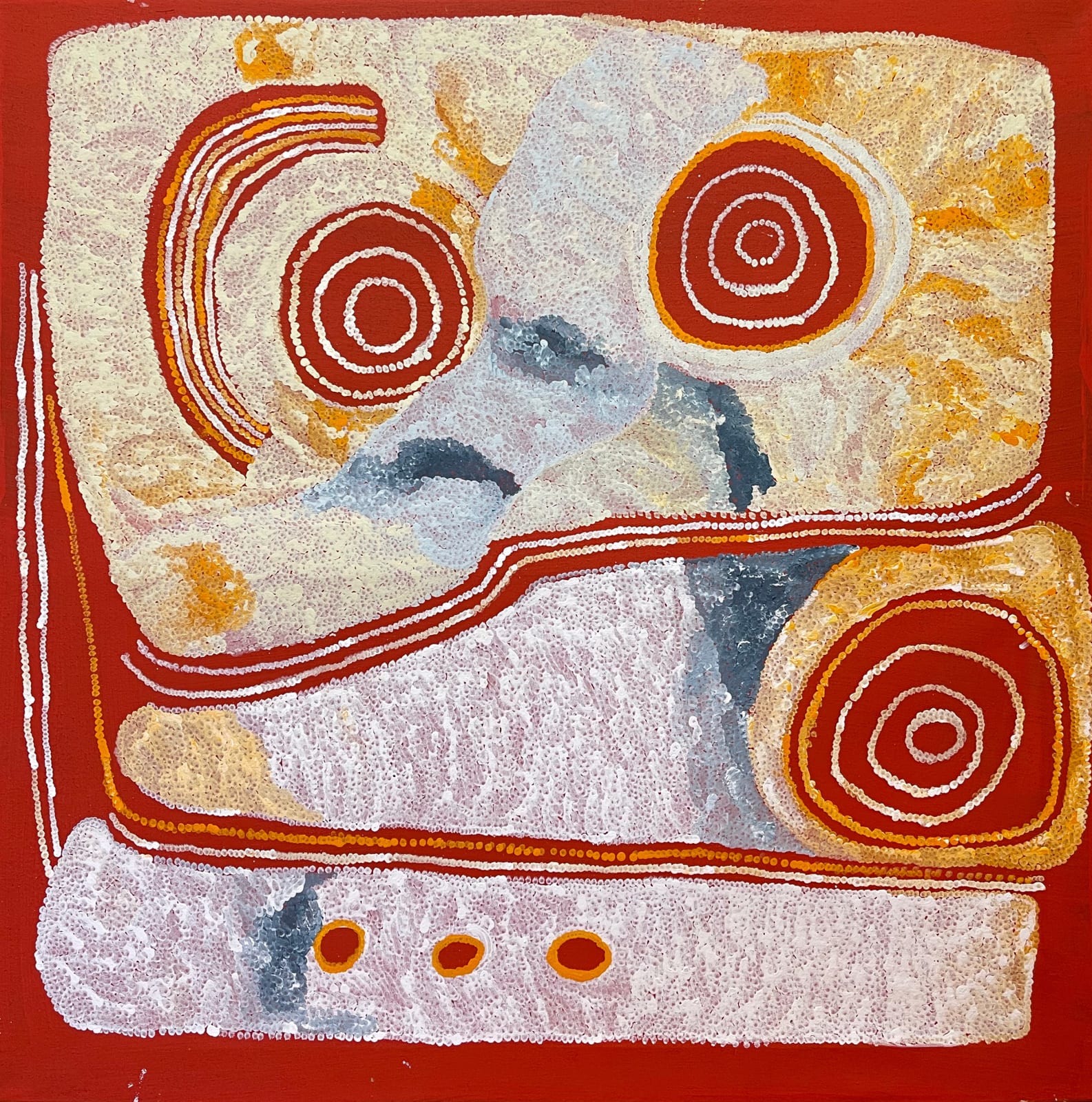 Betty Campbell, Minymaku Tjukurpa (Women's Story), 2022