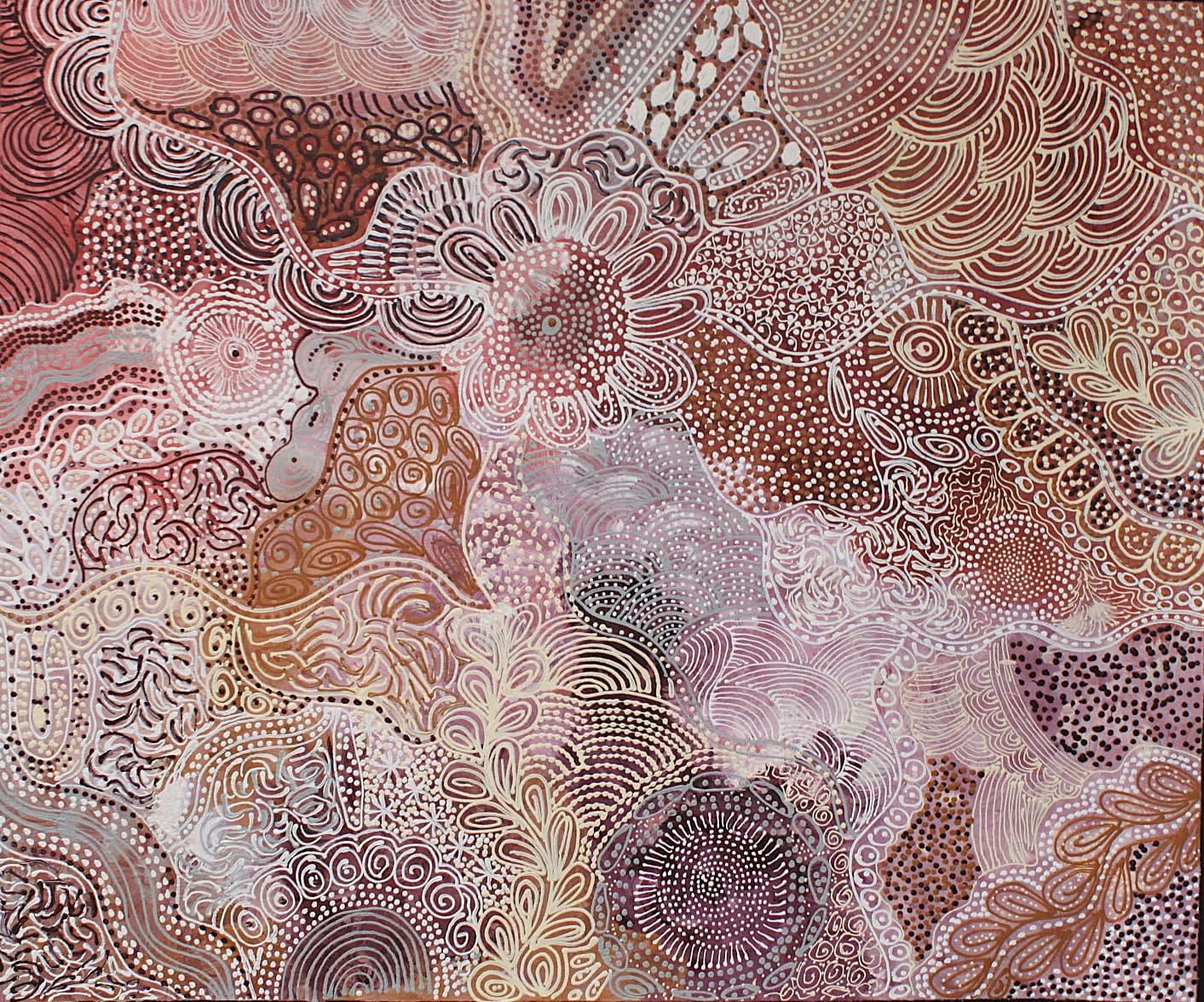 Janet Golder Kngwarreye, My Country , 2023