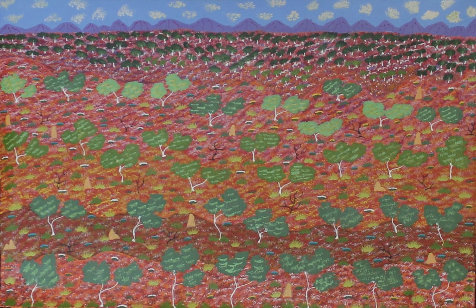 Lulu Pitjara Teece, My Country, 2021