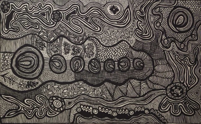 Tjunkaya Tapaya, Kungkarangkalpa /Seven Sisters, 2020