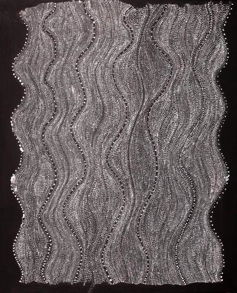 Natasha Nakamarra Oldfield, Warna Jukurrpa (Snake Dreaming), 2022