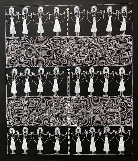 Colleen Wallace Nungurrayi, Ladies Dancing in Ceremony, 2025