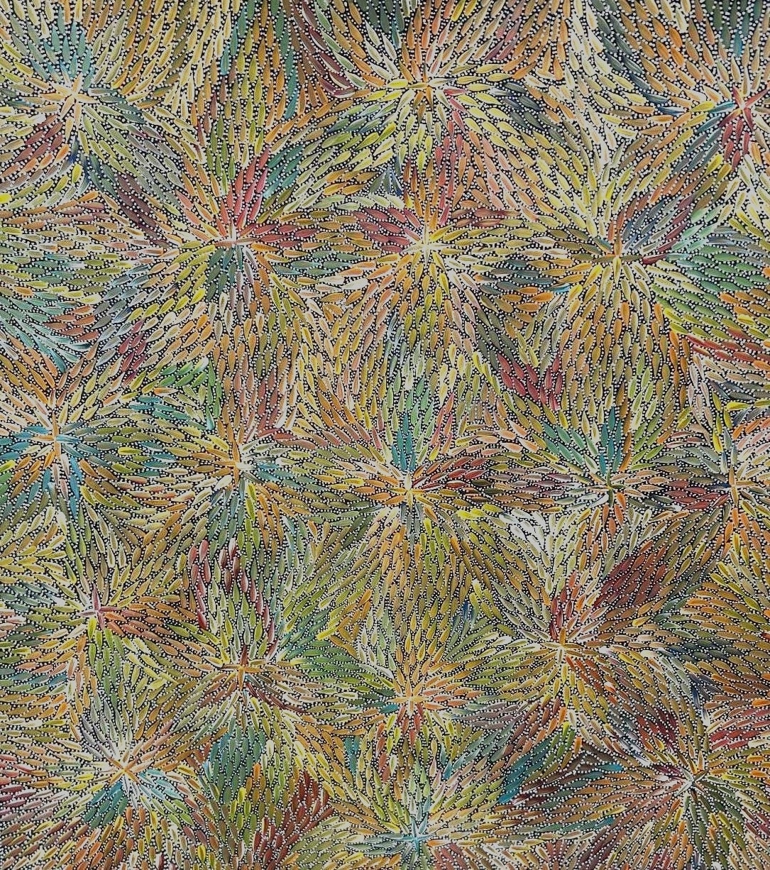 Bernadine Kemarre, Bush Medicine Leaves, 2025