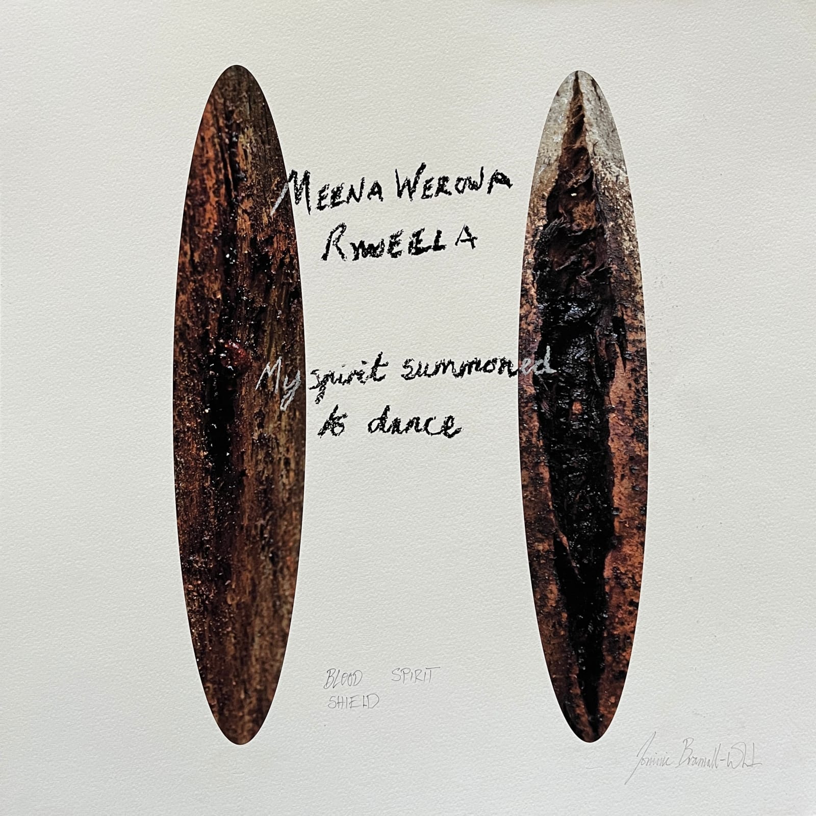 Dominic White, Blood Spirit Shield, 2017